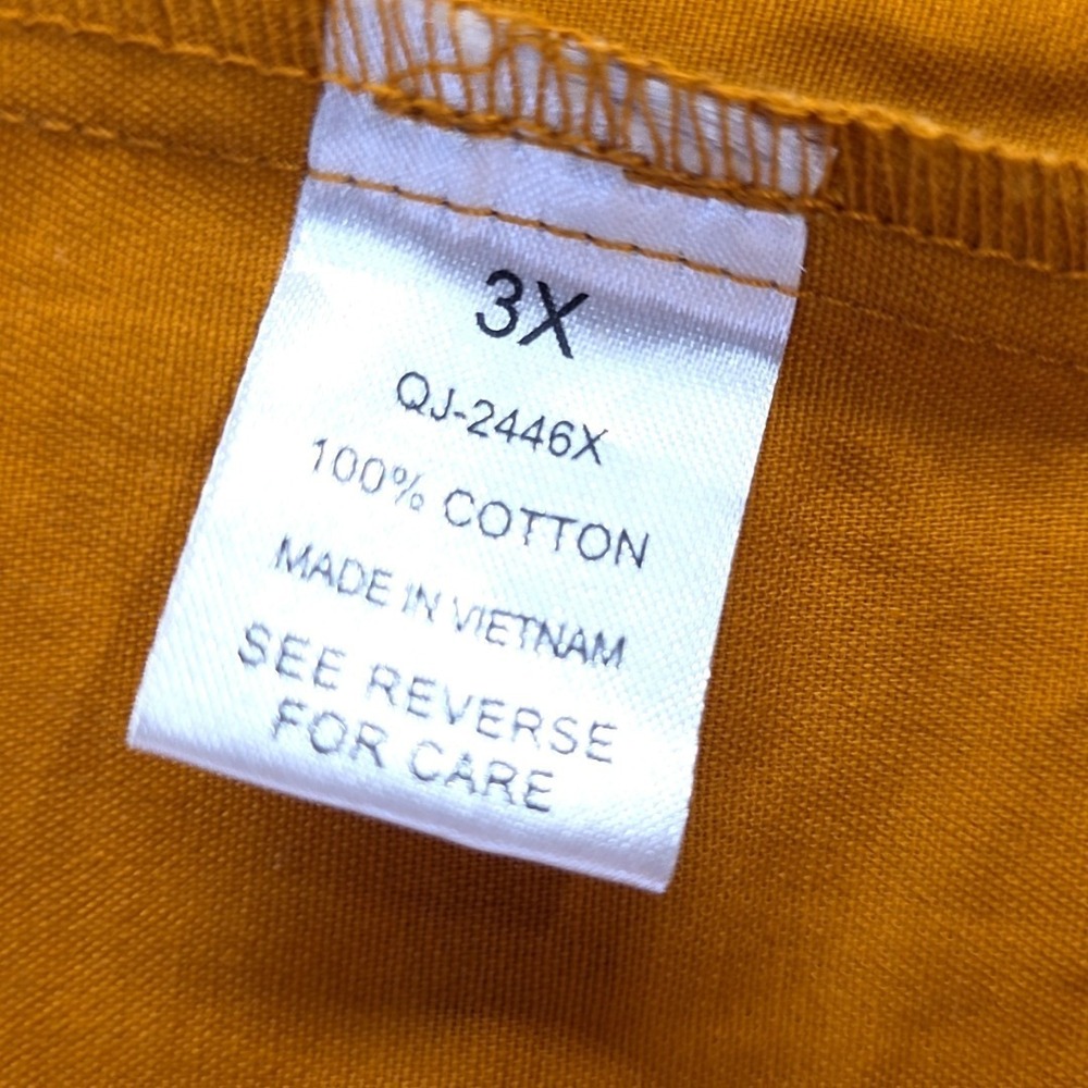 Zenana Hooded Utility Vest 3X Mustard Cargo Safari core Anorak Gorpcore Fall - Picture 4 of 4